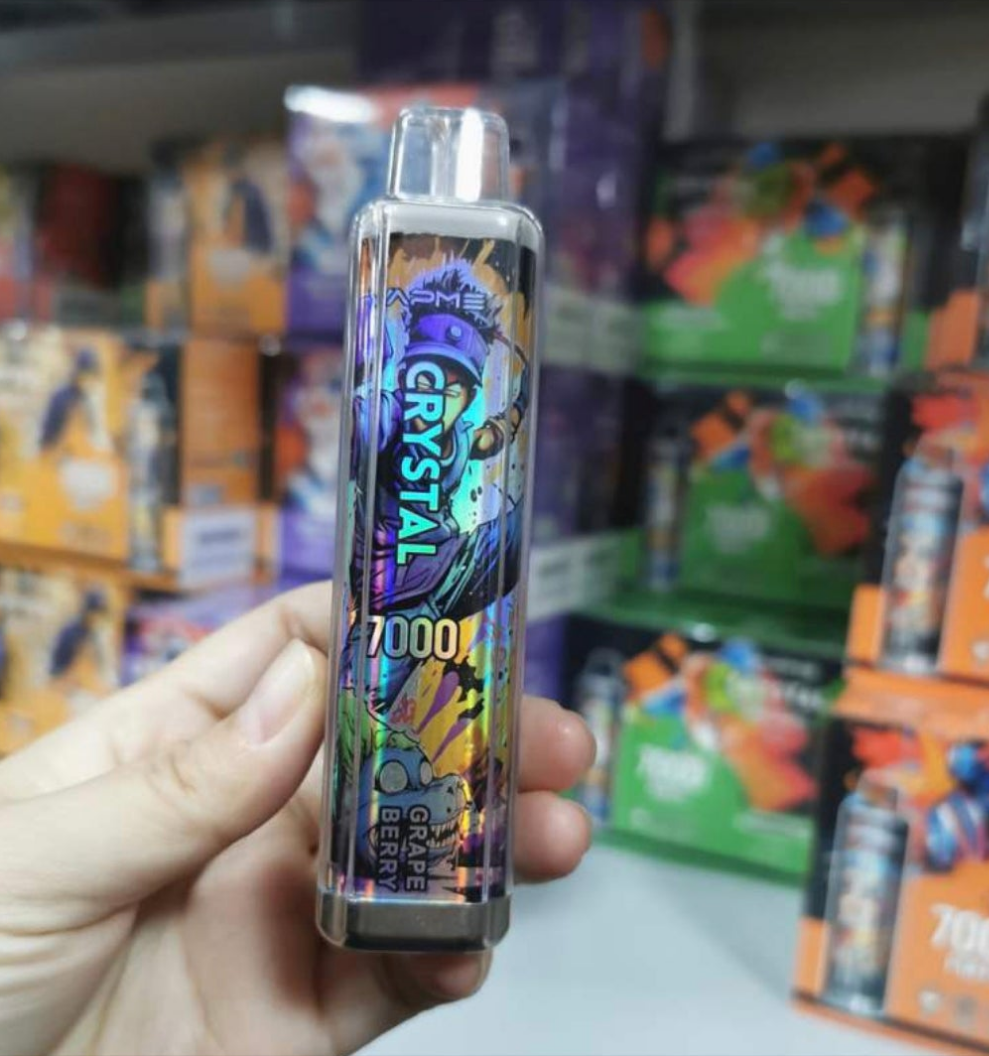 Crystal 7000 (7K) puffs vape (diverse smaken)