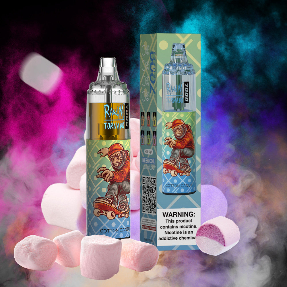 R&M tornado 7000 puffs