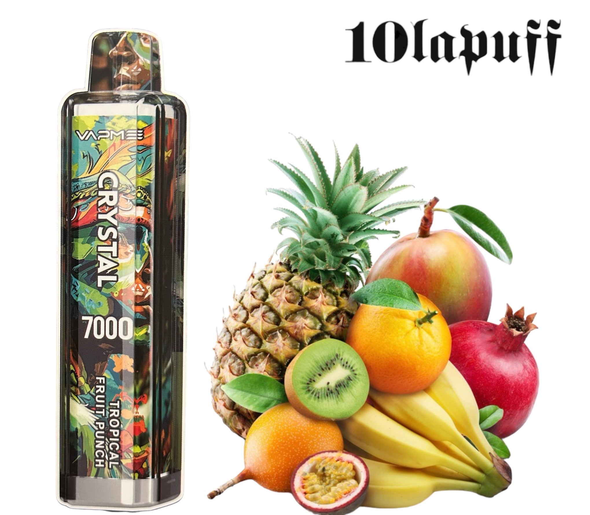 Crystal 7000 (7K) puffs vape (diverse smaken)
