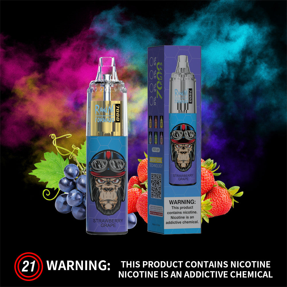 R&M tornado 7000 puffs