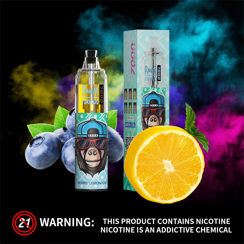 R&M tornado 7000 puffs