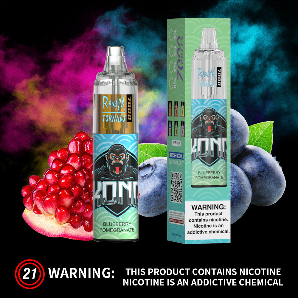 R&M tornado 7000 puffs