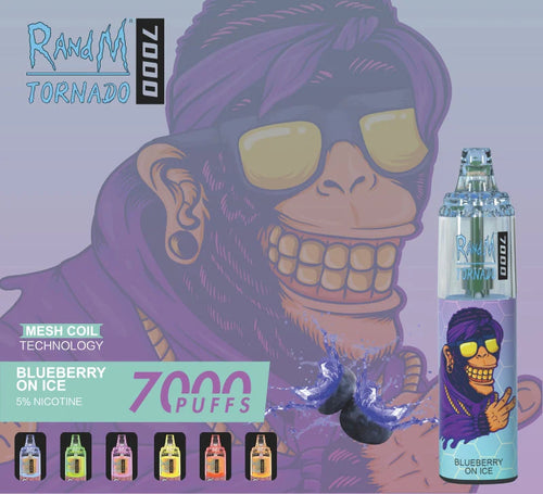R&M tornado 7000 puffs