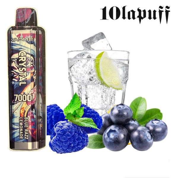 Crystal 7000 (7K) puffs vape (diverse smaken)
