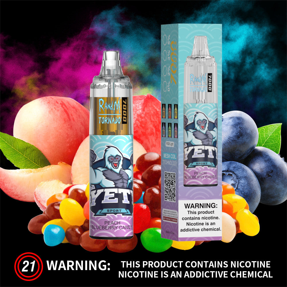 R&M tornado 7000 puffs